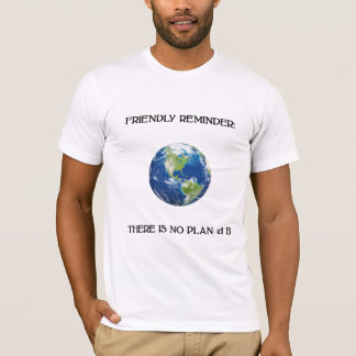 Freundliche Erinnerung kein T - Shirt des Planes B