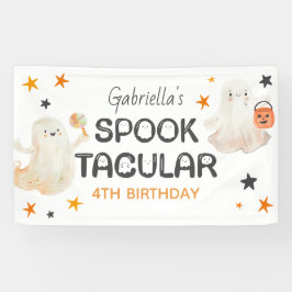 Freundliche Geister Spooktacular Kindergeburtstag Banner
