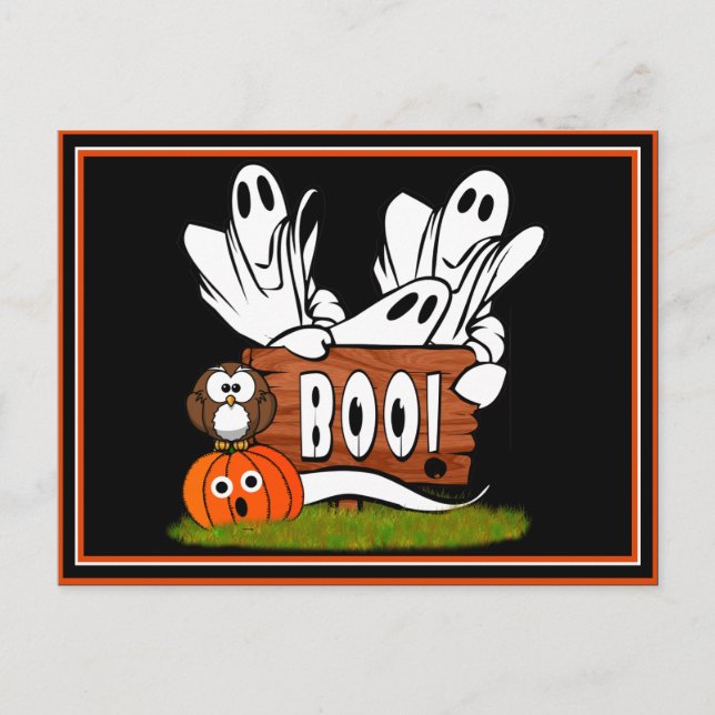 Freundliche Geister und Pals Postkarte (Vorderseite)