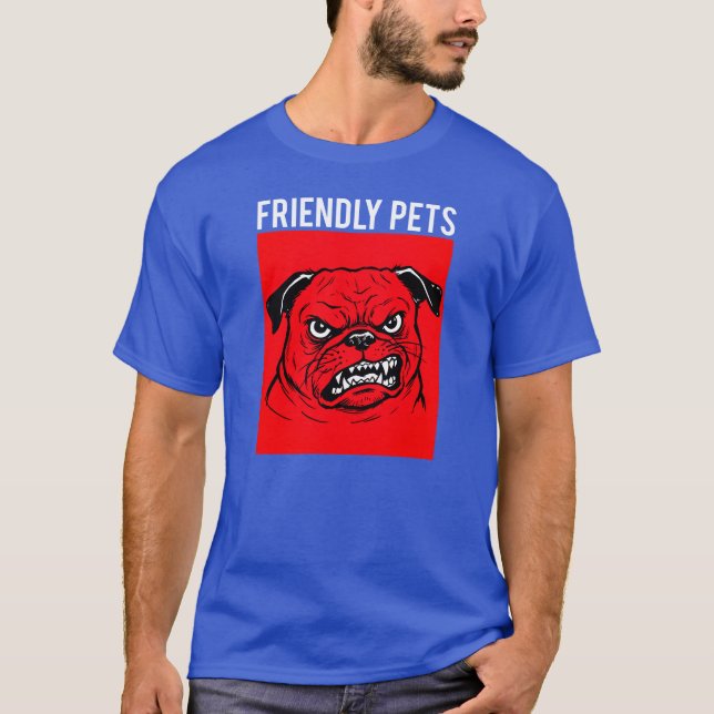 Freundliche Haustiere T-Shirt (Vorderseite)