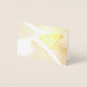 Freundliche Monarch-Anmerkungs-Karte Folienkarte