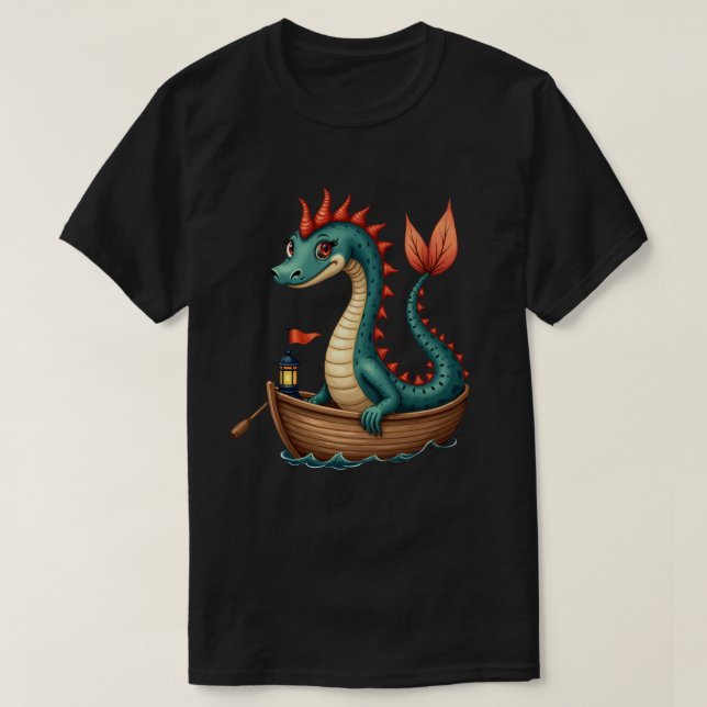 Freundliche Schlange T-Shirt (Design vorne)