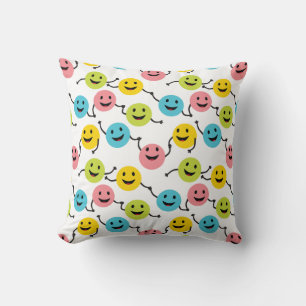 Freundliche Smileys Kissen