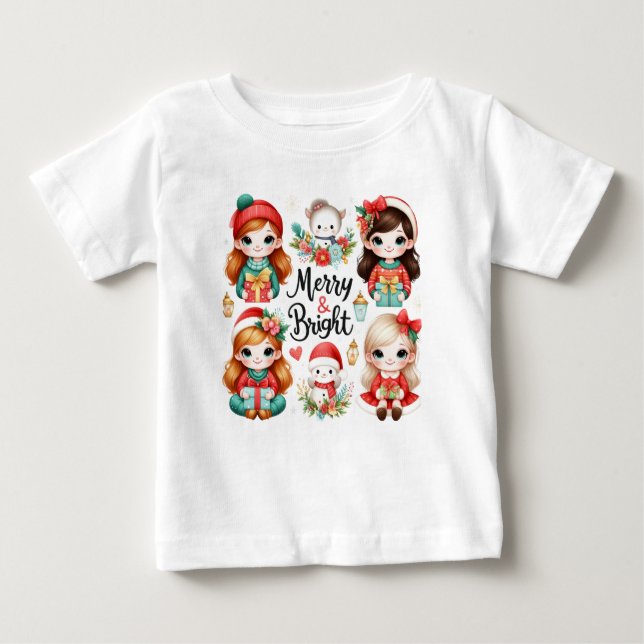 Freundliche und helle T - Shirt-Kinder Baby T-shirt (Vorderseite)