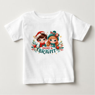 Freundliche und helle T - Shirt-Kinder Baby T-shirt