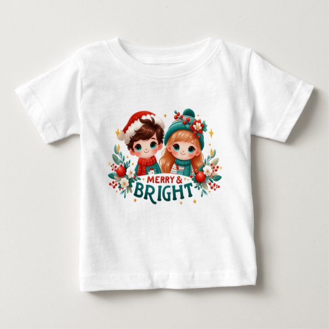Freundliche und helle T - Shirt-Kinder Baby T-shirt (Vorderseite)