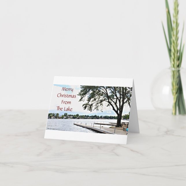 FREUNDLICHE URLAUB **AUS DER SEE***-KARTE KARTE (Vorderseite)