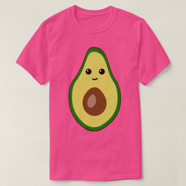 Freundlicher Avocado T-Shirt (Design vorne)