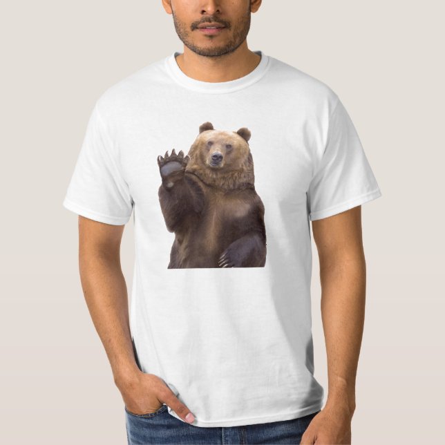 Freundlicher Bär T-Shirt (Vorderseite)
