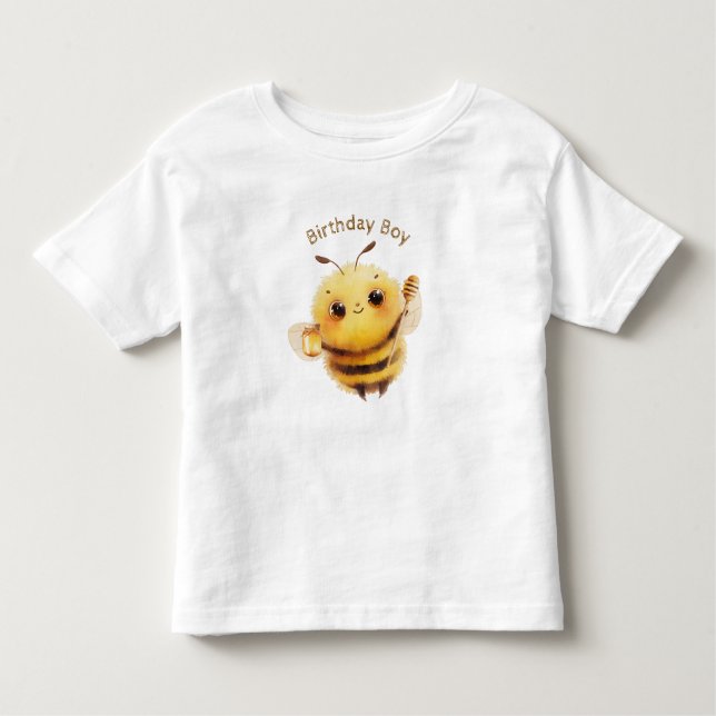 Freundlicher Bee Kleinkind T - Shirt (Vorderseite)