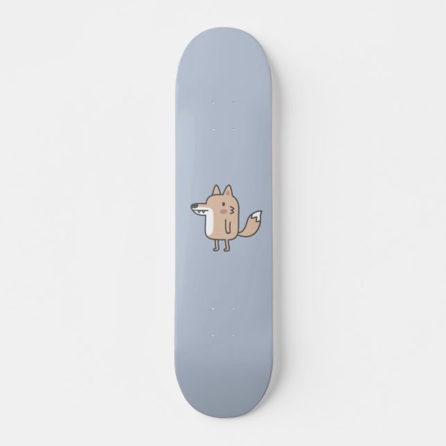 Freundlicher Fox Skateboard (Vorne)