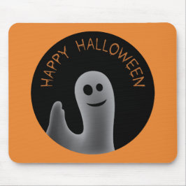 Freundlicher Geist (glückliches Halloween) Mousepad