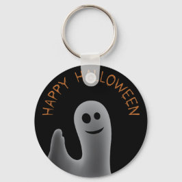 Freundlicher Geist (glückliches Halloween) Schlüsselanhänger