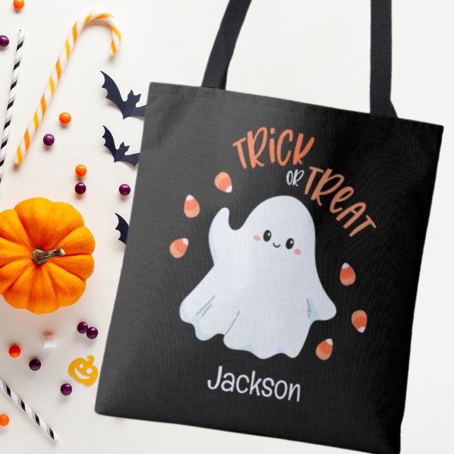 Freundlicher Ghost Halloween Trick oder Treat Tote (Von Creator hochgeladen)