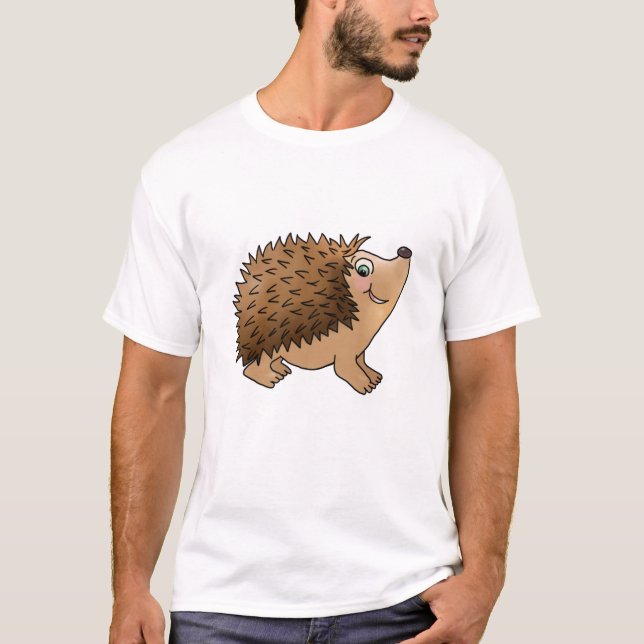 freundlicher Igel T-Shirt (Vorderseite)