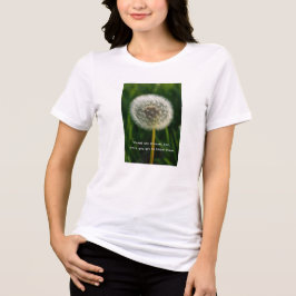 Freundlicher Löwenzahn-Wildblumengarten Inspiratio Tri-Blend Shirt