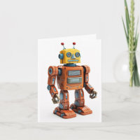 Freundlicher Roboter ist für Sie das Rooting