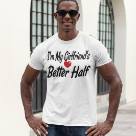 Freundlicher schwarzer Text T-Shirt