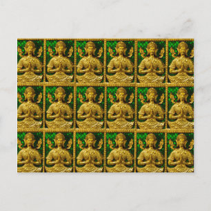 freundlicher Sitzungshaushalt Postkarte