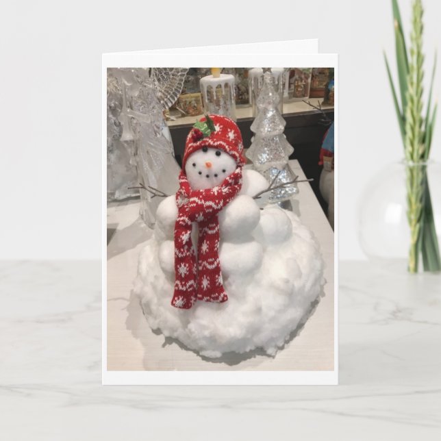 ***FREUNDLICHER URLAUB VON UNSERER FAMILIE ZU IHNE KARTE (Vorderseite)