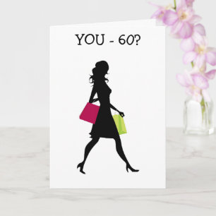 FREUNDLICHES ***60. BIRTHTAG*** KARTE