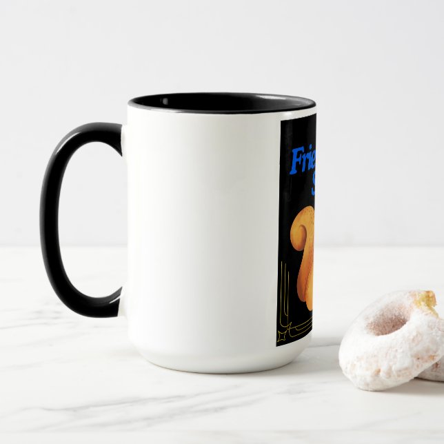 Freundliches Eichhörnchen: Kaffeetasse (Mit Donut)