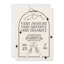 Freundliches Erntedank zum Abendessen