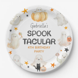 Freundliches Ghosts Spooktacular Kindergeburtstag  Pappteller