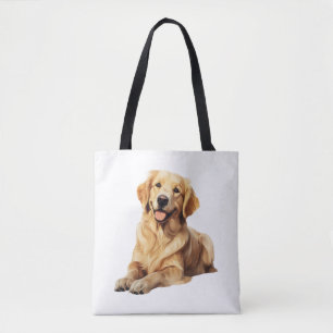 Freundliches Golden Retriever Smile - Loyal Dog Po