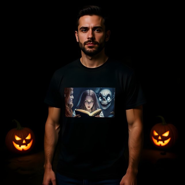 Freundliches Halloween Girl-Gästebuch T-Shirt (Von Creator hochgeladen)