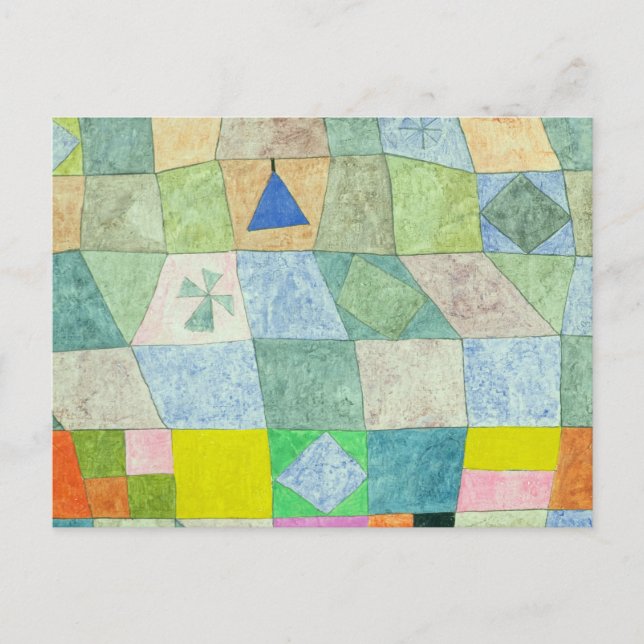Freundliches Spiel, 1933 von Paul Klee Postkarte (Vorderseite)