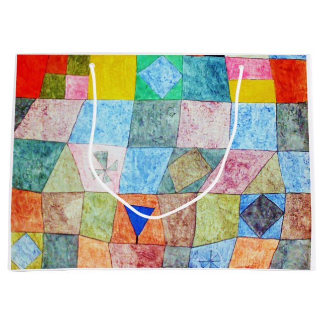 Freundliches Spiel, Paul Klee Große Geschenktüte (Vorderseite)