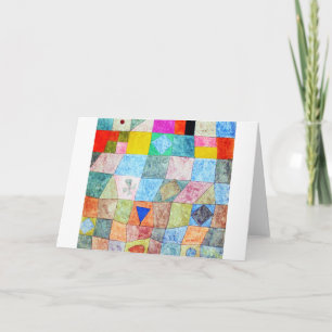 Freundliches Spiel, Paul Klee Karte