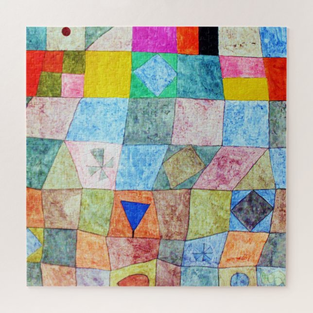 Freundliches Spiel, Paul Klee Puzzle (Horizontal)