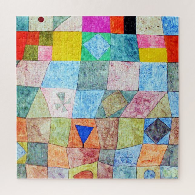 Freundliches Spiel, Paul Klee Puzzle (Vertikal)