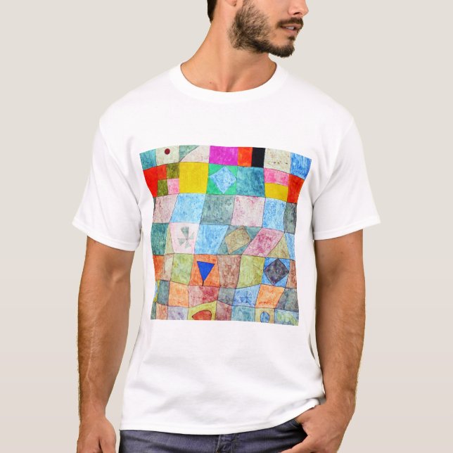 Freundliches Spiel, Paul Klee T-Shirt (Vorderseite)
