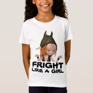 FREUNDLICHES WIE EIN MÄDCHEN, Funny Elf Girls T - T-Shirt