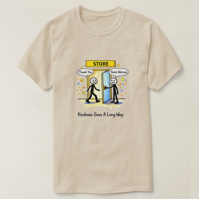 Freundlichkeit (2b) T-Shirt (Design vorne)