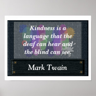 Freundlichkeit einer Sprache _ Poster