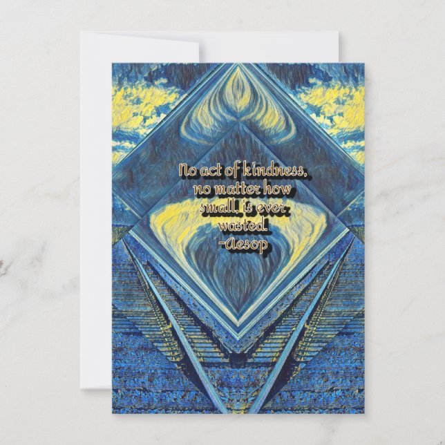 Freundlichkeit Feiertagskarte (Vorderseite)