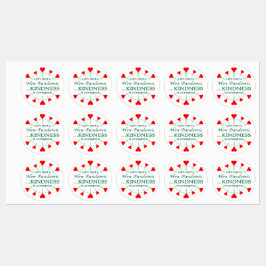 Freundlichkeit fördern etiketten