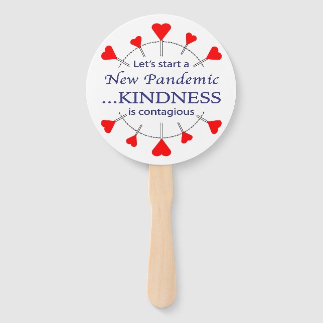 Freundlichkeit fördern fächer (Vorderseite)