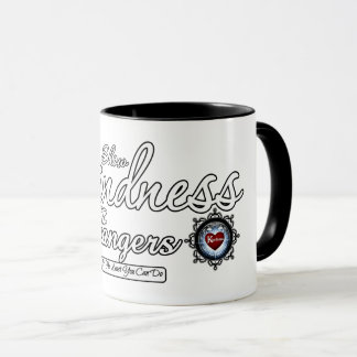Freundlichkeit gegenüber Fremden zeigen Tasse
