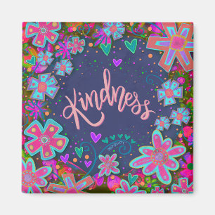 Freundlichkeit Hübsch Hearful Bloral Inspirivity Magnet