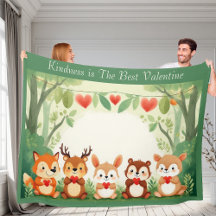 Freundlichkeit ist das beste Valentins-Nursery-Wal