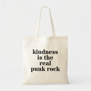 Freundlichkeit Ist Der Wahre Punk Rock Tragetasche