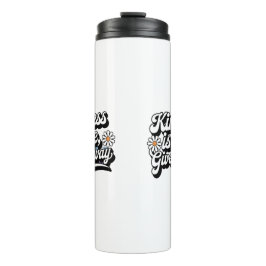 "Freundlichkeit ist frei, gib es weg" Thermosbecher