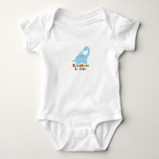 Freundlichkeit ist gratis - Niedliches Baby Dino u Strampler