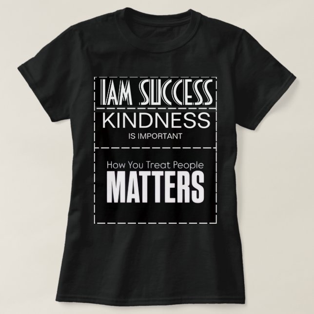 FREUNDLICHKEIT IST WICHTIG T-Shirt (Design vorne)