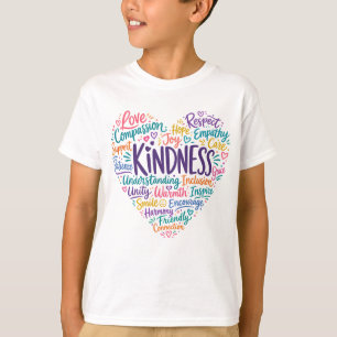Freundlichkeit Mitgefühl Empathie und Respekt T-Shirt